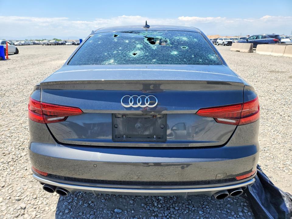 2018 Audi Rs4 VIN WAUB4AF4XJA002487 COPART salvage auction — HAIL, Co - Certificate Of Title, sold $9,700 on 2026-07-30 (photo 6)