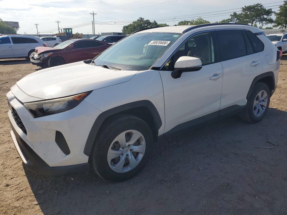 2019 Toyota Rav 4 VIN JTMK1RFV4KD504219 COPART salvage auction — SIDE, FL - CERT OF TITLE SLVG REBUILDABLE, sold $7,100 on 2026-07-30 (photo 1)