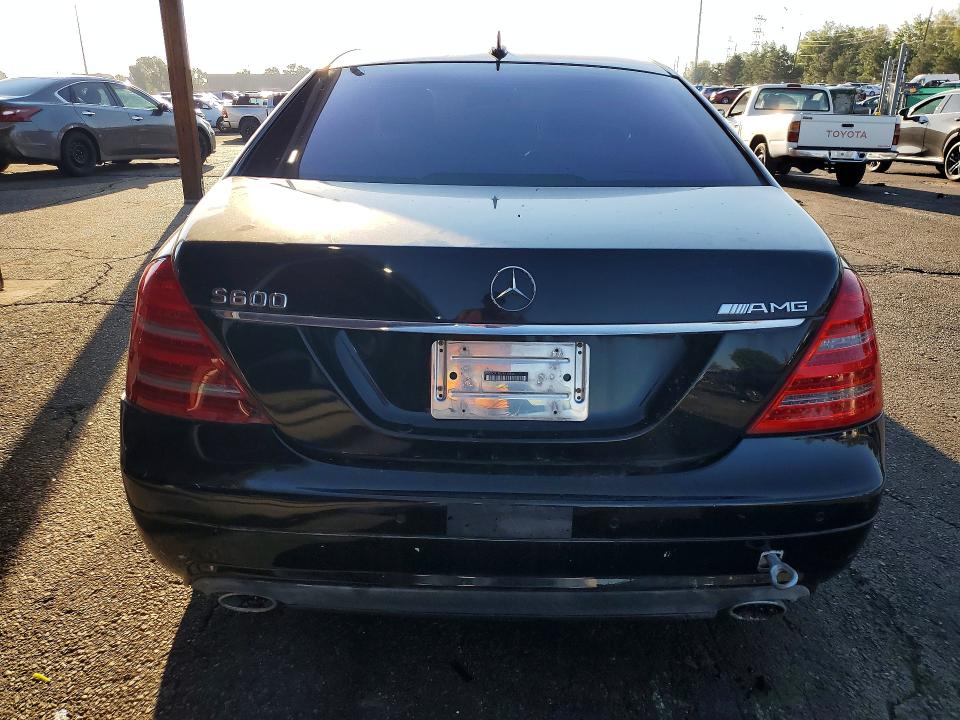 2007 Mercedes-benz S class VIN WDDNG71X07A115746 COPART salvage auction — FRONT END, CO - CERTIFICATE OF TITLE, sold $325 on 2026-07-28 (photo 6)