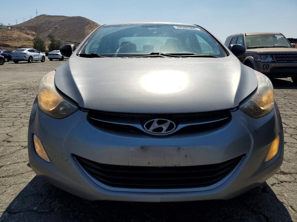 2012 Hyundai Elantra VIN KMHDH4AE3CU308834 COPART salvage auction — REAR END, Ca - Salvage Certificate, sold $1,400 on 2026-07-13 (photo 5)