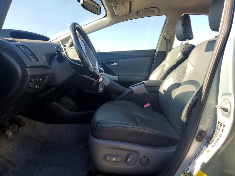 2013 Toyota Prius plug-in VIN JTDKN3DP2D3041186 COPART salvage auction — FRONT END, CA - SALVAGE CERTIFICATE, sold $60 on 2026-07-27 (photo 7)