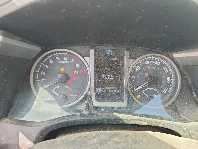2016 Toyota Tacoma VIN 5TFSZ5AN6GX008630 COPART salvage auction — FRONT END, Fl - Certificate Of Title, sold $2,600 on 2026-07-31 (photo 9)