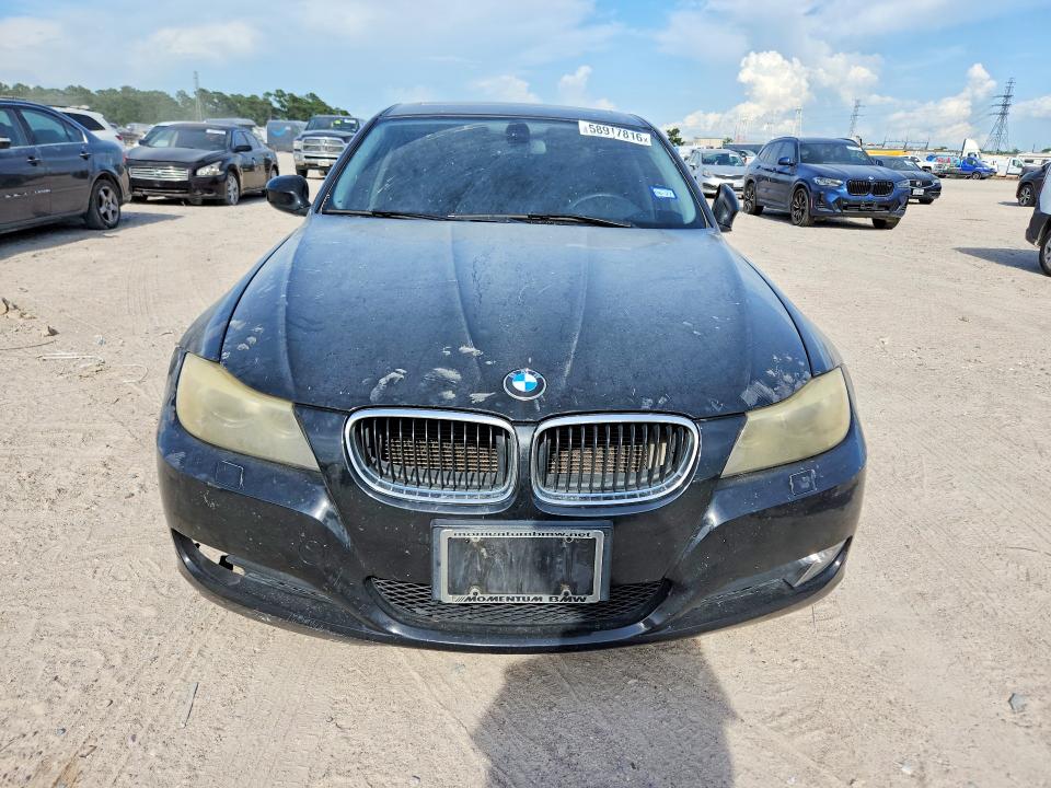 2011 BMW 3 series VIN WBAPK7C54BF086466 COPART salvage auction — UNDERCARRIAGE, TX - SALVAGE VEHICLE TITLE (P), sold $650 on 2026-07-10 (photo 5)