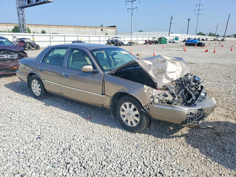 2004 Mercury Grand marquis VIN 2MEFM75WX4X669371 COPART salvage auction — FRONT END, OH - CERT OF TITLE-SALVAGE, sold $125 on 2026-07-21 (photo 4)