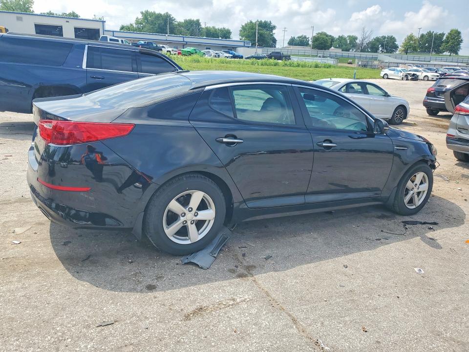 2015 Kia Optima VIN 5XXGM4A78FG478924 COPART salvage auction — FRONT END, Mo - Salvage Certificate Of Title, sold $175 on 2026-07-28 (photo 3)