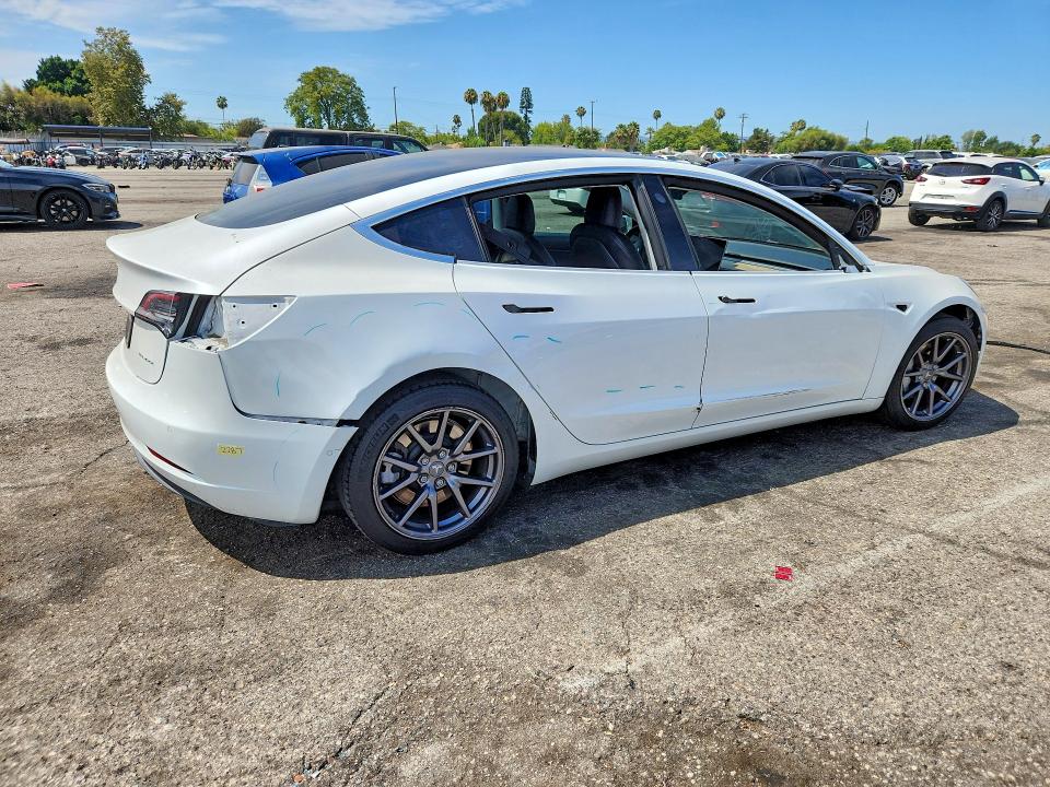 2020 Tesla Model 3 VIN 5YJ3E1EB0LF790808 COPART salvage auction — FRONT END, Ca - Salvage Certificate, sold $4,550 on 2026-07-28 (photo 3)