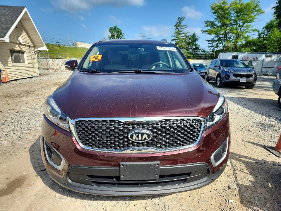 2018 Kia Sorento VIN 5XYPGDA37JG373591 COPART salvage auction — MECHANICAL, Oh - Certificate Of Title, sold $1,050 on 2026-07-22 (photo 5)