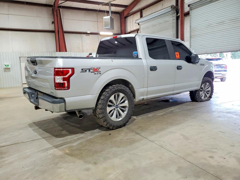 2018 Ford VIN 1FTEW1EP7JKF40533 COPART salvage auction — FRONT END, Tx - Certificate Of Title (P), sold $5,700 on 2026-07-22 (photo 3)
