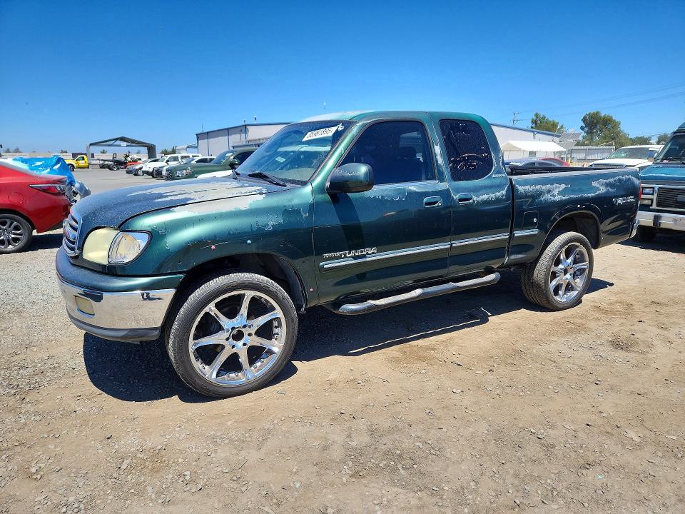 2001 Toyota Tundra VIN 5TBRT38121S141981 COPART salvage auction — FRONT END, Ca - Salvage Certificate, sold $1,550 on 2026-07-24 (photo 1)