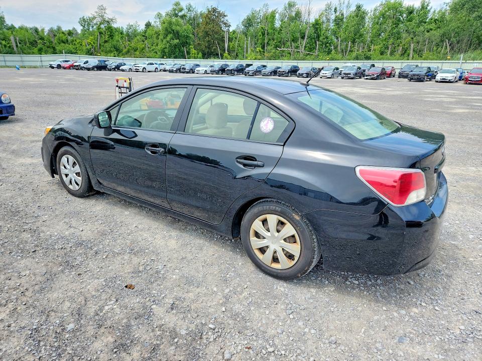 2013 Subaru Impreza VIN JF1GJAA60DH015633 COPART salvage auction — MINOR DENT/SCRATCHES, NY - CERTIFICATE OF TITLE (P), sold $400 on 2026-07-27 (photo 2)