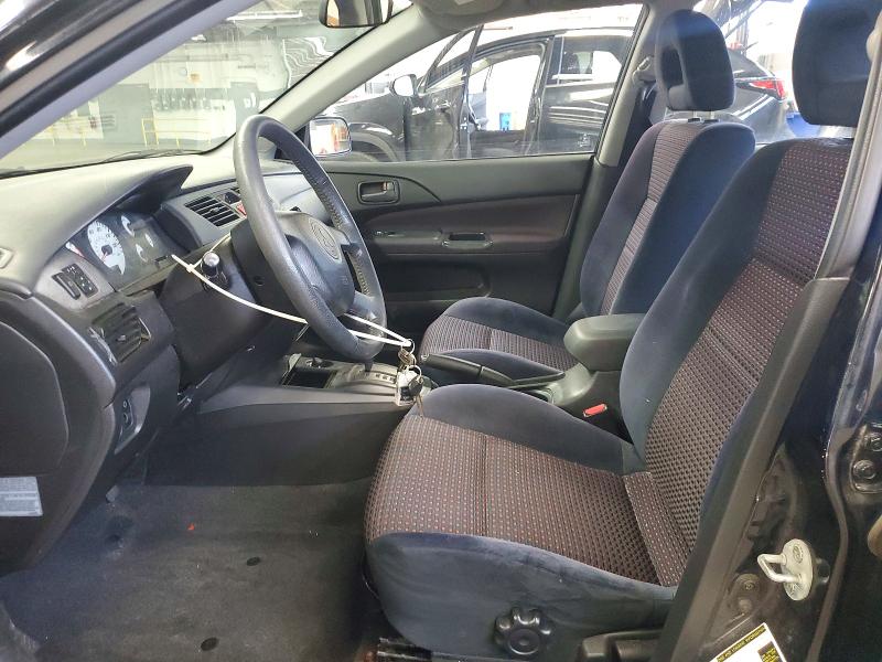 2004 Mitsubishi Lancer VIN JA3AJ66F74U052593 COPART salvage auction — MECHANICAL, IL - CERTIFICATE OF TITLE, sold $350 on 2026-07-13 (photo 7)