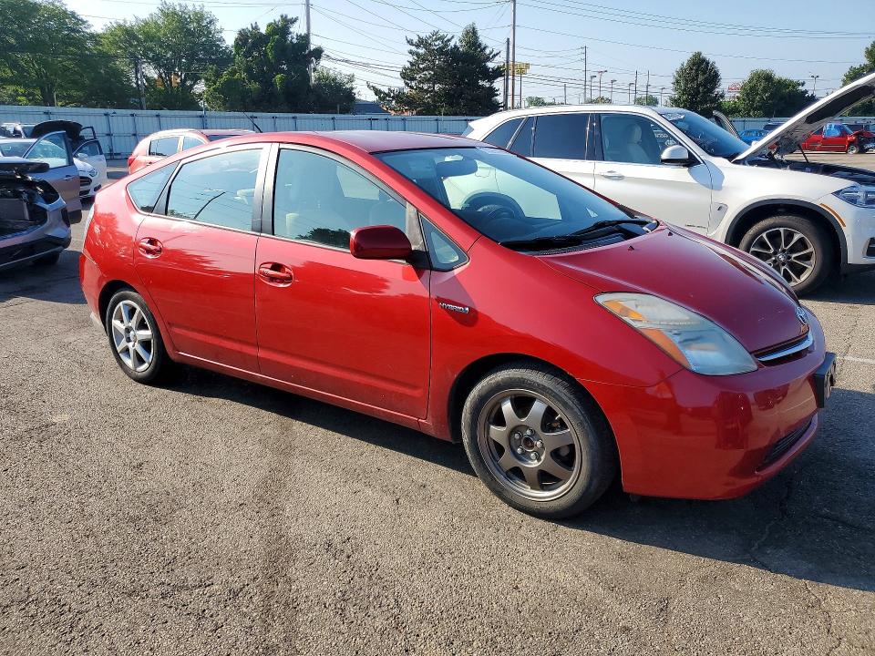 2007 Toyota Prius VIN JTDKB20U677632990 COPART salvage auction — NORMAL WEAR, Oh - Certificate Of Title, sold $800 on 2026-07-29 (photo 4)
