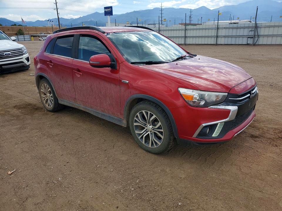 2018 Mitsubishi Outlander VIN JA4AR4AWXJU002752 COPART salvage auction — HAIL, Co - Certificate Of Title, sold $2,150 on 2026-07-29 (photo 4)