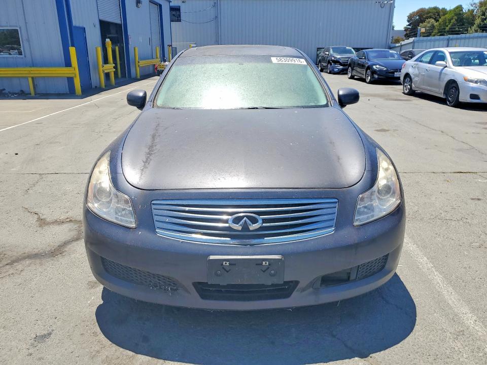 2007 Infiniti G35 VIN JNKBV61E17M727852 COPART salvage auction — VANDALISM, CA - DIS/DLR/EXP ONLY CLEAN TITLE, sold $1,650 on 2026-07-10 (photo 5)