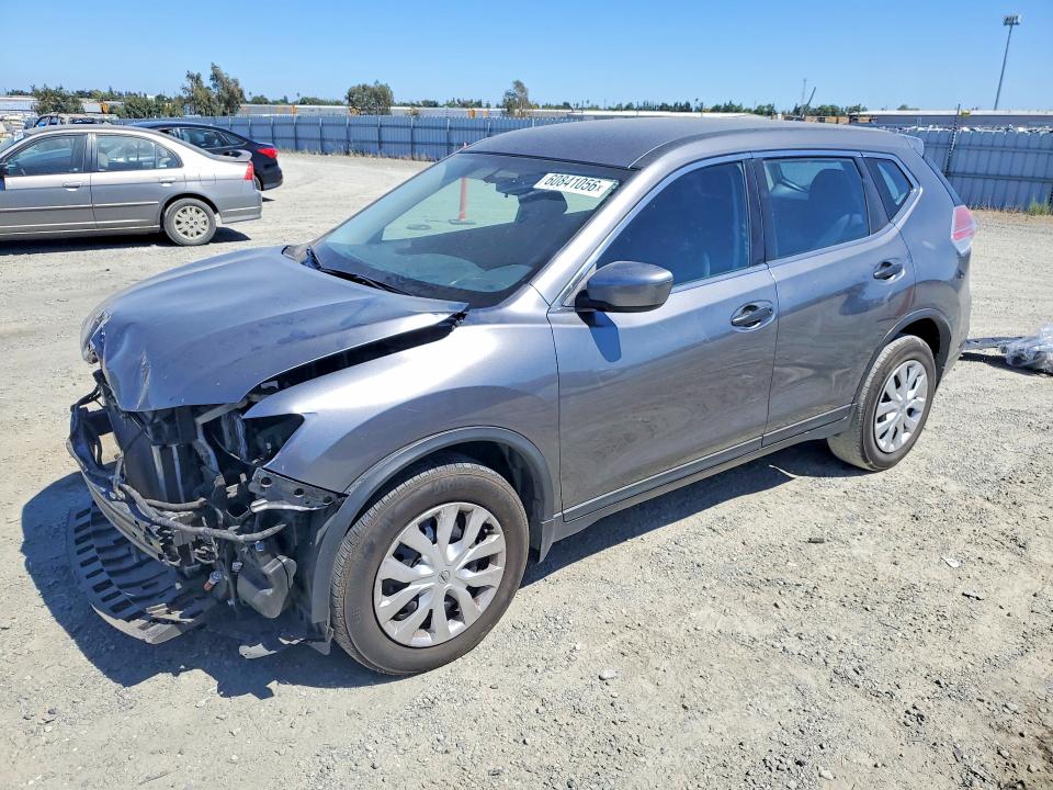 2016 Nissan Rogue sport VIN KNMAT2MT1GP728293 COPART salvage auction — FRONT END, Ca - Salvage Certificate, sold $30 on 2026-07-30 (photo 1)