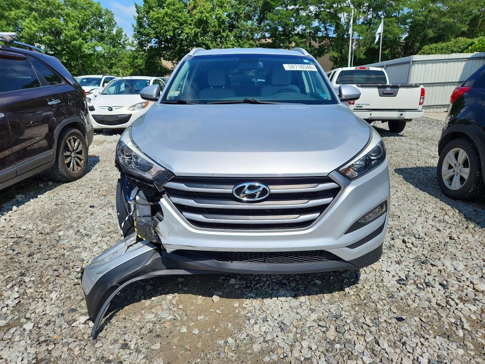 2018 Hyundai Tucson VIN KM8J3CA43JU698589 COPART salvage auction — FRONT END, Ma - Cert Of Title-Salvage, sold $3,750 on 2026-07-10 (photo 5)