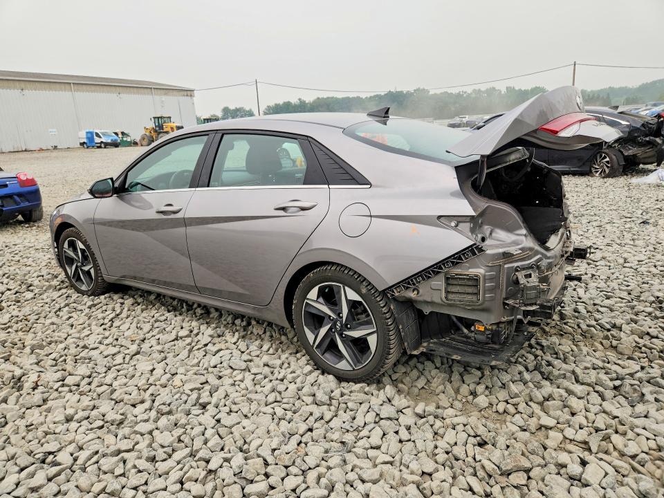 2023 Hyundai Elantra VIN KMHLN4AJ4PU046975 COPART salvage auction — REAR END, NJ - CERT OF TITLE-SALVAGE, sold $2,600 on 2026-07-27 (photo 2)