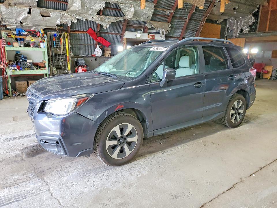 2017 Subaru Forester VIN JF2SJAEC1HH506899 COPART salvage auction — FRONT END, NY - MV-907A SALVAGE CERTIFICATE, sold $2,850 on 2026-07-27 (photo 1)