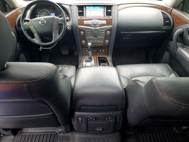 2017 Nissan Armada VIN JN8AY2NE7H9706567 COPART salvage auction — MECHANICAL, Nj - Certificate Of Title, sold $2,650 on 2026-07-13 (photo 8)