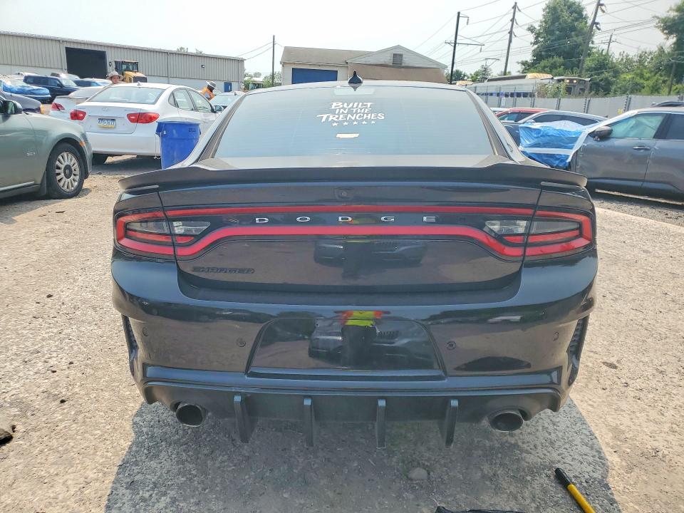 2017 Dodge Charger VIN 2C3CDXGJ7HH629761 COPART salvage auction — FRONT END, Pa - Certificate Of Salvage, sold $3,100 on 2026-08-12 (photo 6)