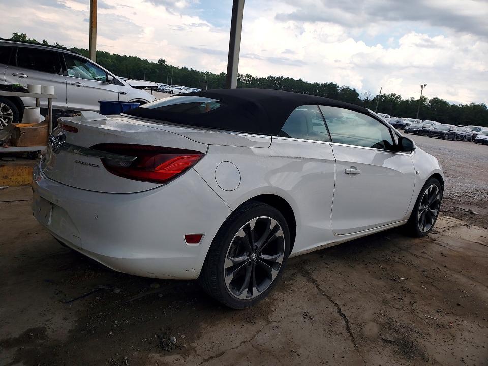2016 Buick Cascada VIN W04WT3N51GG093498 COPART salvage auction — FRONT END, Al - Cert Of Title-Salvage Title, sold $1,300 on 2026-07-14 (photo 3)