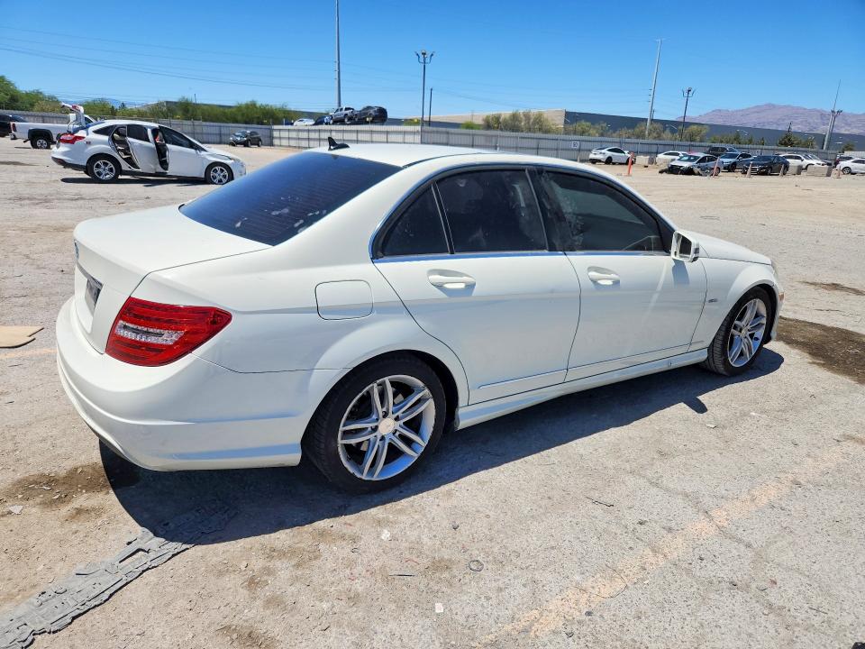 2012 Mercedes-benz VIN WDDGF4HB6CA616879 COPART salvage auction — MECHANICAL, Nv - Certificate Of Title, sold $425 on 2026-07-21 (photo 3)