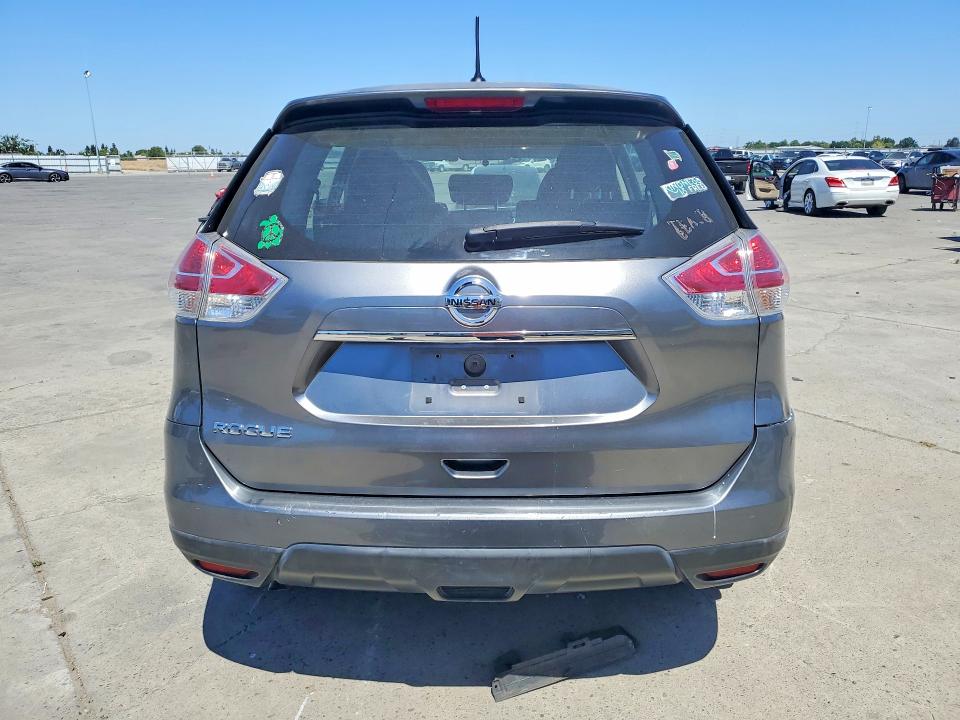 2016 Nissan Rogue VIN KNMAT2MT6GP622891 COPART salvage auction — FRONT END, Salvage Title, sold $1,500 on 2026-07-27 (photo 6)