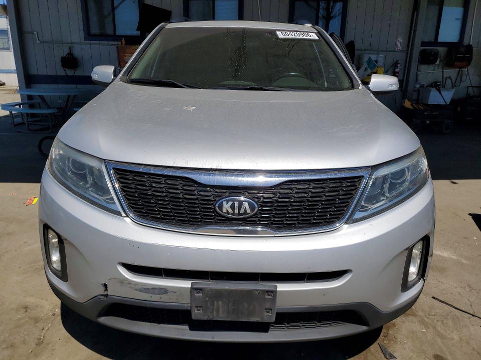 2015 Kia Sorento VIN 5XYKT4A67FG613343 COPART salvage auction — SIDE, CA - SALVAGE CERTIFICATE, sold $325 on 2026-07-27 (photo 5)