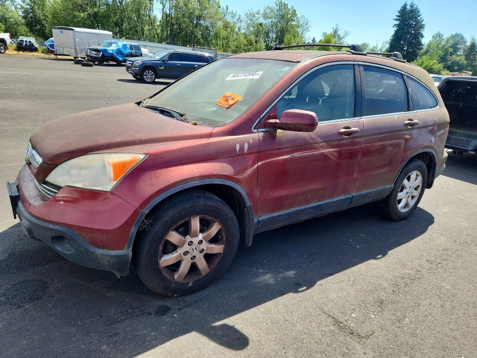 2007 Honda Cr-v VIN JHLRE48787C122585 COPART salvage auction — MINOR DENT/SCRATCHES, OR - NON PUBLIC CLEAN TITLE, sold $600 on 2026-07-22 (photo 1)