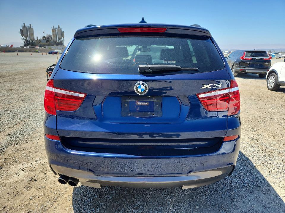 2014 BMW X3 VIN 5UXWX9C56E0D31224 COPART salvage auction — MINOR DENT/SCRATCHES, Ri - Salvage Certificate Of Title, sold $1,550 on 2026-07-17 (photo 6)
