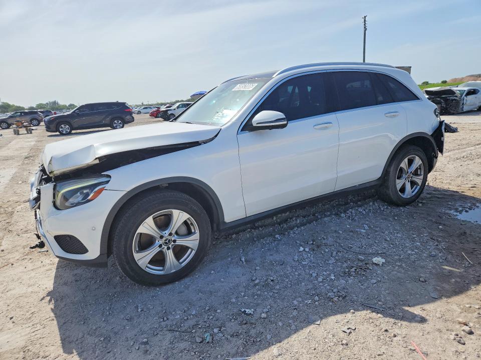2018 Mercedes-benz Glc class VIN WDC0G4JB8JV110716 COPART salvage auction — FRONT END, FL - CERTIFICATE OF TITLE, sold $5,200 on 2026-08-06 (photo 1)