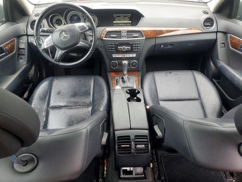 2014 Mercedes-benz C-klasse VIN WDDGF8AB9EG193037 COPART salvage auction — FRONT END, Ny - Certificate Of Title, sold $875 on 2026-07-14 (photo 8)