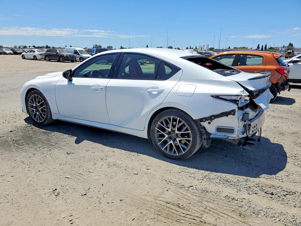 2024 Lexus Is VIN JTHAP1D21R5005448 COPART salvage auction — REAR END, Ca - Salvage Certificate (P), sold $21,000 on 2026-08-25 (photo 2)