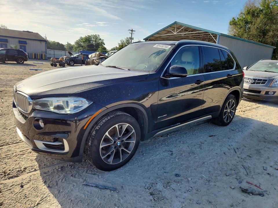 2018 BMW X5 VIN 5UXKR2C50J0Z14007 COPART salvage auction — FRONT END, Fl - Cert Of Title Slvg Rebuildable, sold $2,000 on 2026-07-24 (photo 1)