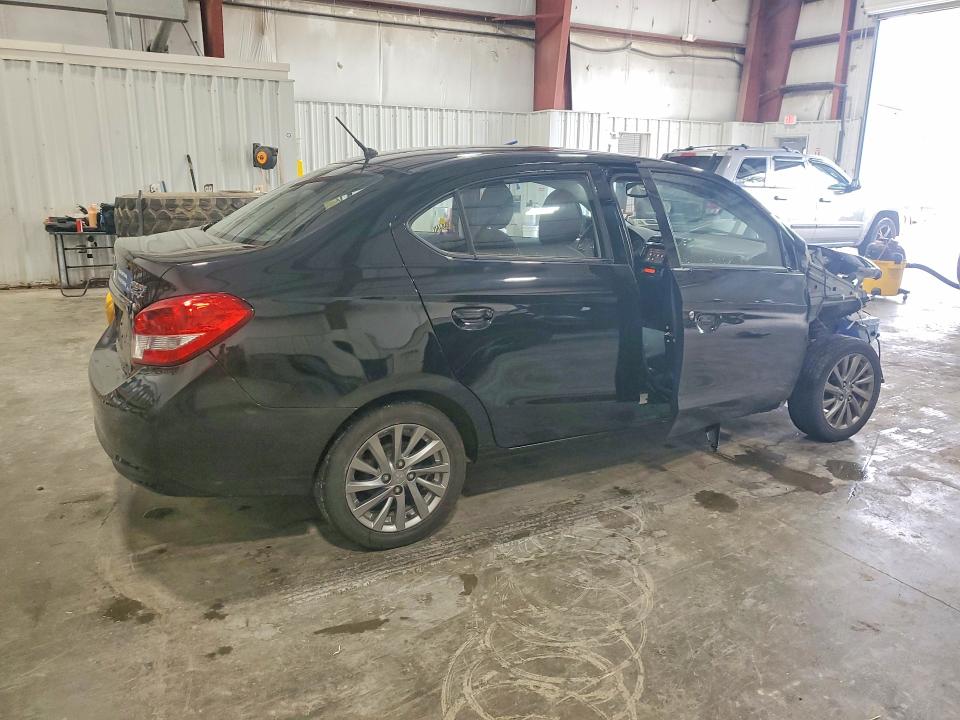 2018 Mitsubishi Mirage VIN ML32F4FJ3JHF04808 COPART salvage auction — FRONT END, NY - MV-907A SALVAGE CERTIFICATE, sold $325 on 2026-07-27 (photo 3)
