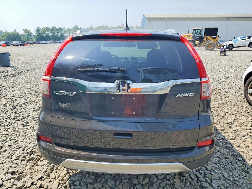 2015 Honda Cr-v VIN 5J6RM4H71FL095447 COPART salvage auction — MINOR DENT/SCRATCHES, Wv - Certificate Of Title (P), sold $4,300 on 2026-07-28 (photo 6)