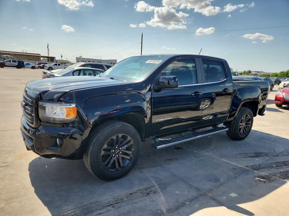 2020 Gmc Canyon VIN 1GTG5CEN6L1251089 COPART salvage auction — FRONT END, Tx - Salvage Vehicle Title (P), sold $9,000 on 2026-07-16 (photo 1)