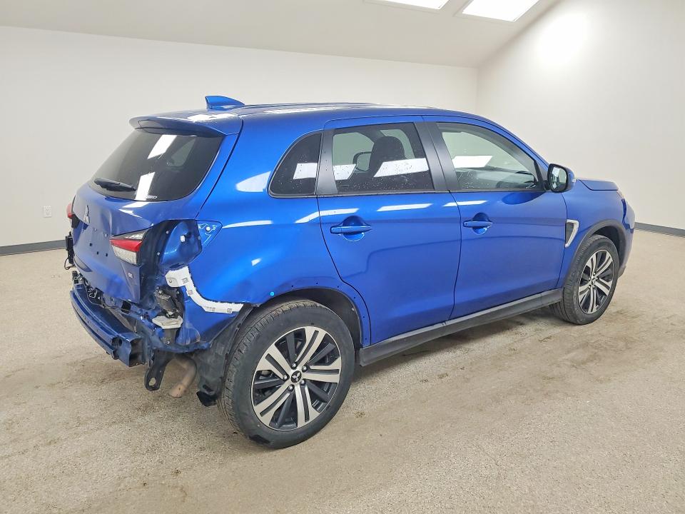 2025 Mitsubishi Outlander sport VIN JA4ARUAU7SU010615 COPART salvage auction — REAR END, CO - CERTIFICATE OF TITLE (P), sold $10,800 on 2026-07-08 (photo 3)