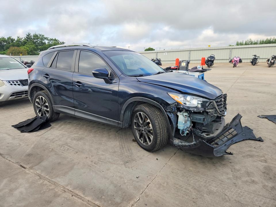 2016 Mazda Cx-5 VIN JM3KE4DY2G0871873 COPART salvage auction — FRONT END, Tx - Salvage Vehicle Title, sold $2,150 on 2026-07-23 (photo 4)