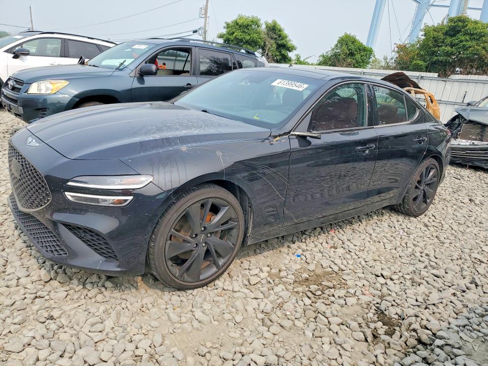 2023 Genesis G70 VIN KMTG34TA3PU135351 — COPART salvage auction photo