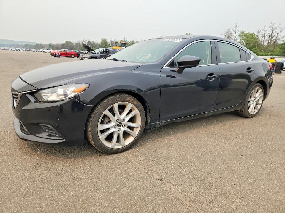 2016 Mazda 6 VIN JM1GJ1V54G1418748 COPART salvage auction — FRONT END, NY - MV-907A SALVAGE CERTIFICATE, sold $1,650 on 2026-07-27 (photo 1)