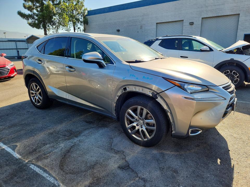 2016 Lexus Nx VIN JTJYARBZ1G2026795 COPART salvage auction — FRONT END, CA - SALVAGE CERTIFICATE, sold $200 on 2026-07-21 (photo 4)