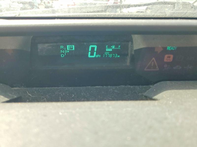 2007 Toyota Prius VIN JTDKB20U573291167 COPART salvage auction — FRONT END, Ca - Salvage Certificate, sold $700 on 2026-07-22 (photo 9)