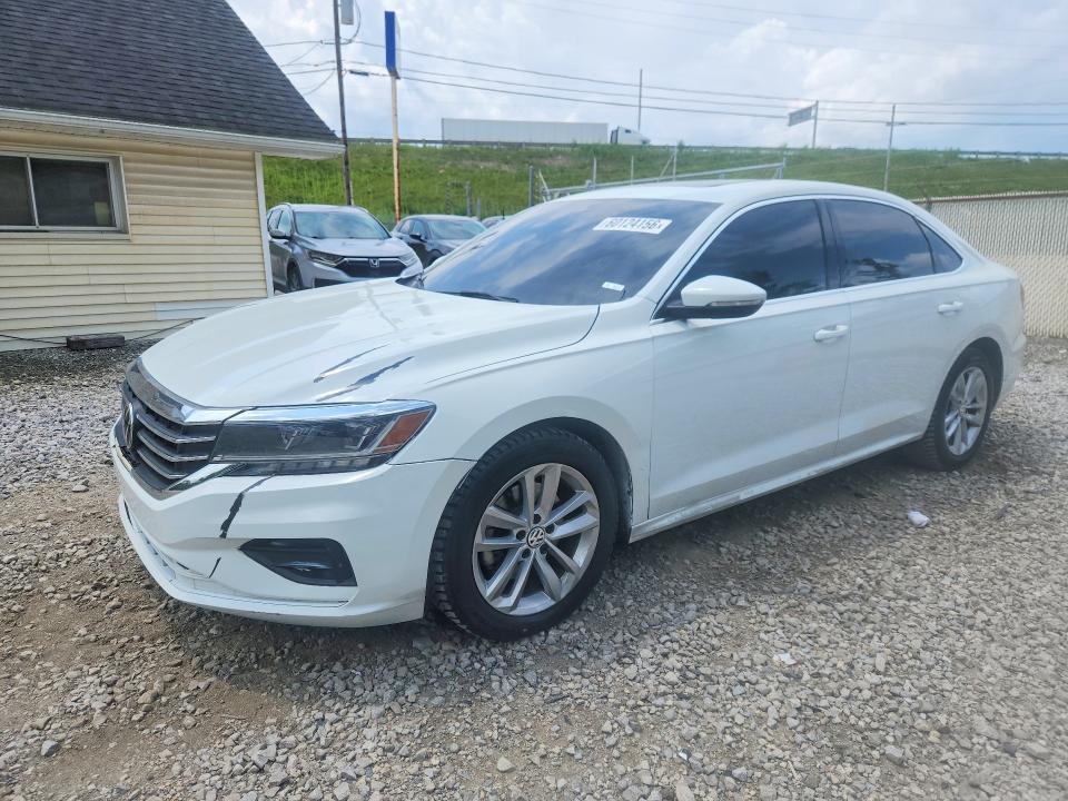 2020 Volkswagen Passat VIN 1VWWA7A34LC024214 COPART salvage auction — FRONT END, Oh - Certificate Of Title, sold $3,100 on 2026-08-12 (photo 1)
