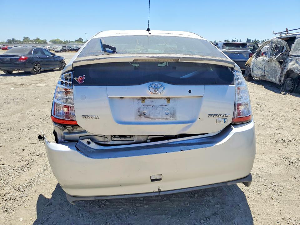 2008 Toyota Prius VIN JTDKB20U387814261 COPART salvage auction — REAR END, CA - SALVAGE CERTIFICATE, sold $800 on 2026-07-21 (photo 6)