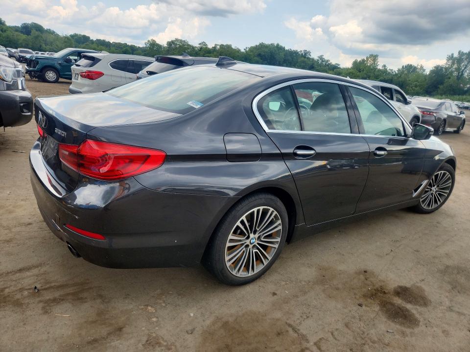 2018 BMW 5er VIN WBAJA7C56JG908556 COPART salvage auction — MECHANICAL, Ct - Cert Of Title-Salvage, sold $6,900 on 2026-08-04 (photo 3)
