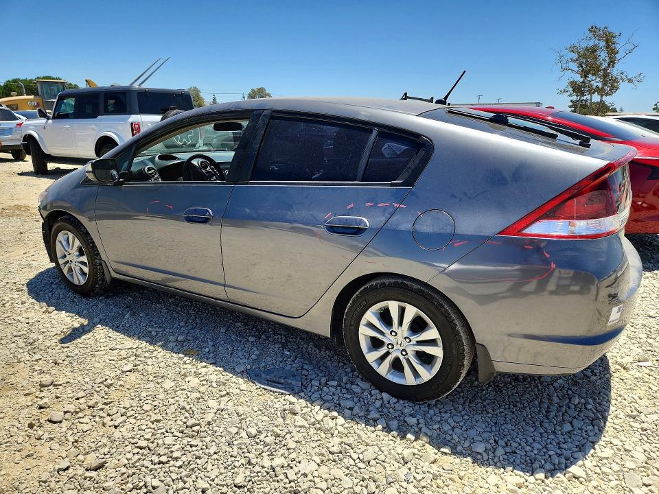 2012 Honda Insight VIN JHMZE2H74CS003027 COPART salvage auction — FRONT END, CA - SALVAGE CERTIFICATE, sold $950 on 2026-07-16 (photo 2)
