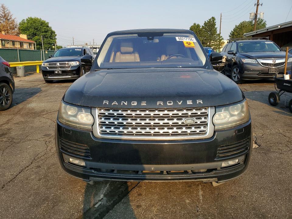 2016 Land rover RANGE ROVER VIN SALGS2EF2GA306177 COPART salvage auction — MECHANICAL, Co - Dis/Dlr/Exp Only Clean Title, sold $2,950 on 2026-07-28 (photo 5)