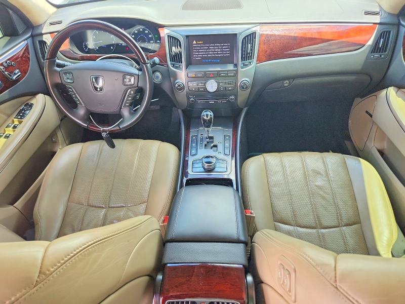 2011 Hyundai Equus VIN KMHGH4JF6BU034078 COPART salvage auction — FRONT END, NC - SALVAGE CERTIFICATE OF TITLE (P), sold $2,850 on 2026-07-22 (photo 8)