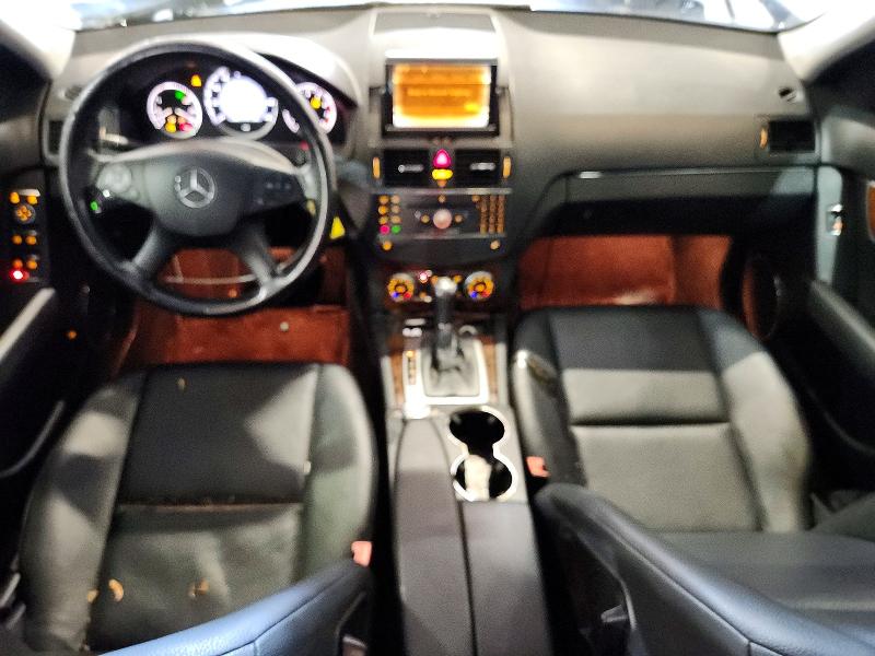 2009 Mercedes-benz C class VIN WDDGF54X59R040977 COPART salvage auction — FRONT END, FL - CERT OF TITLE SLVG REBUILDABLE, sold $600 on 2026-07-20 (photo 8)